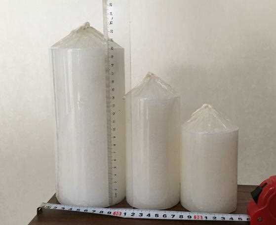 Any Length Church Pillar Paraffin Wax Candle