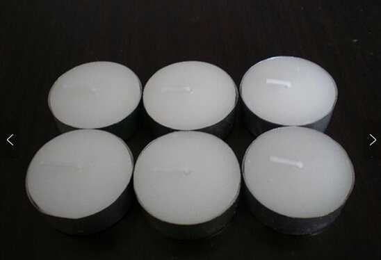 White Non-scented tealight candle wholesale 