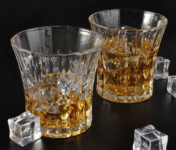 Hot Sale Hand Painted Crystal Wine Glass