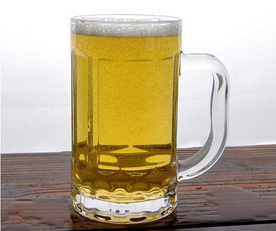 350ml Capacity Customized Color Beer Glass