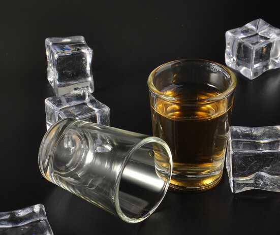 Small Capacity Crystal Shot Glass Cup
