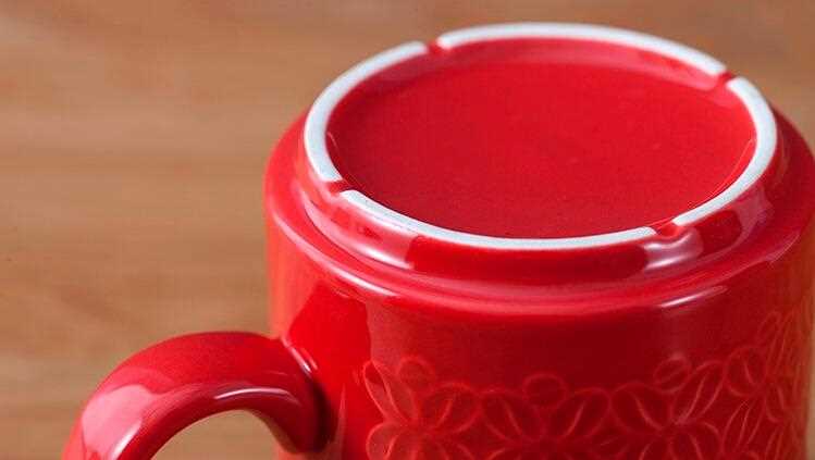 14oz embossed custom bulk ceramic coffee mug