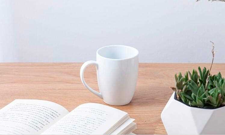 17oz custom eco-friendly white mugs wholesale