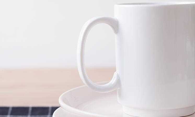 OEM Plain White Glazed Coffee Cups