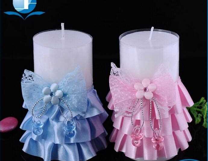 Hot sale wick pillar paraffin wax candle