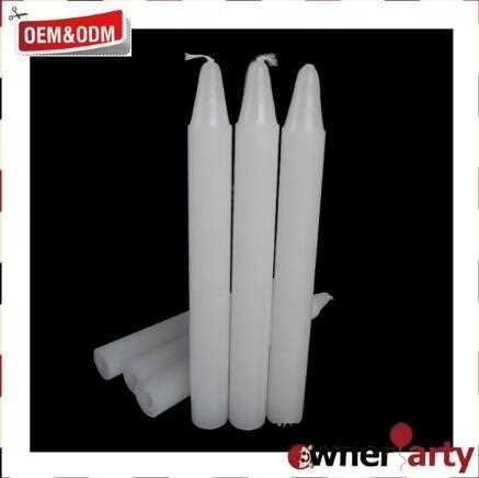 Decorative Wedding Favors taper Candle