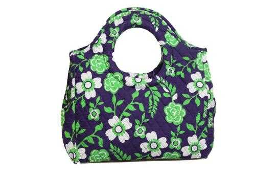 QUILTED FLORAL FULL COLOR PRINTED  HOBE BAGS