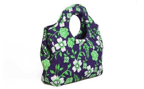 QUILTED FLORAL FULL COLOR PRINTED  HOBE BAGS
