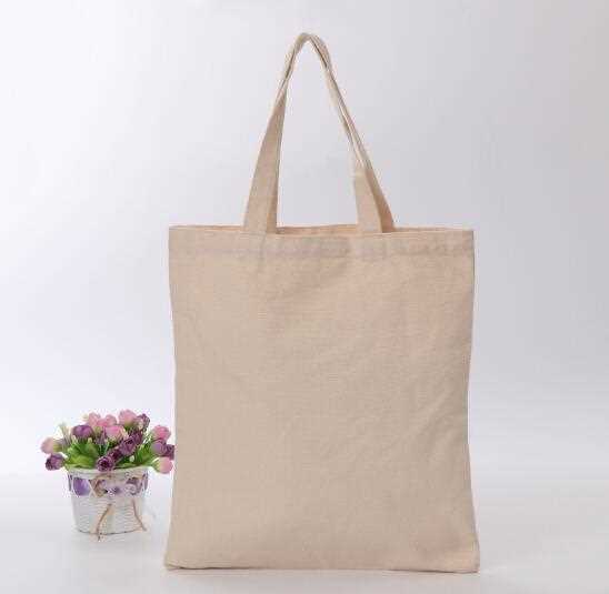 MANUFACTURER NATURAL RECYCLED CHEAP SHOPPING COTTON CANVAS BAG 