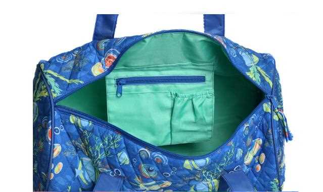 EXTENSIBLE LARGE MULTIFUNCTIONAL COTTON TRAVEL BAG