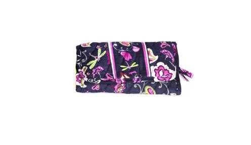 QUILTED FLOWER PRINTING PHONE STORAGE BAGS