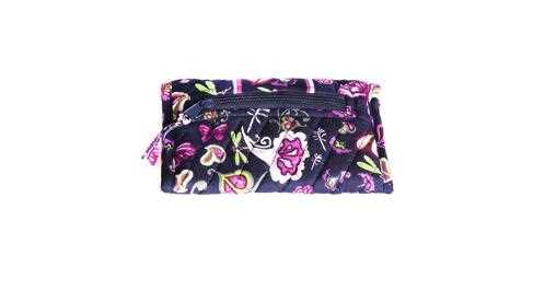QUILTED FLOWER PRINTING PHONE STORAGE BAGS