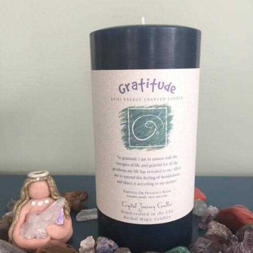 340g Customized Gratitude Wax Candles