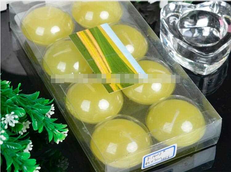 Handmade Personalized Size Floating Candle