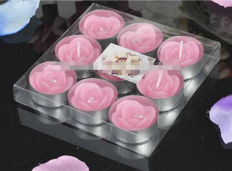 Novetly Rose Tealight Candles Set