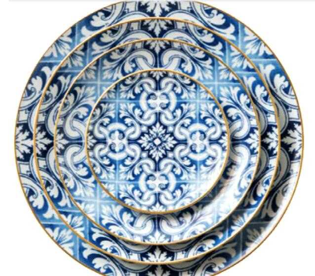 freeson crockery thermocol ceramic dinner set