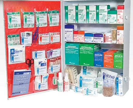 Stainless Steel Metal First Aid Cabinet For Workplace