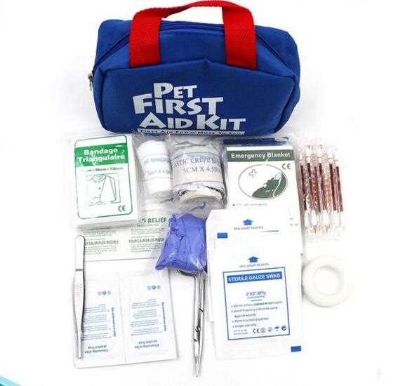 China Suppliers Easy to Carry Dog Cat Pet First Aid Kit Pet Safety Kit to Travel with Your Pet