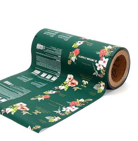 Food Grade Aluminum Film Flower Printed Plastic Packaging Film