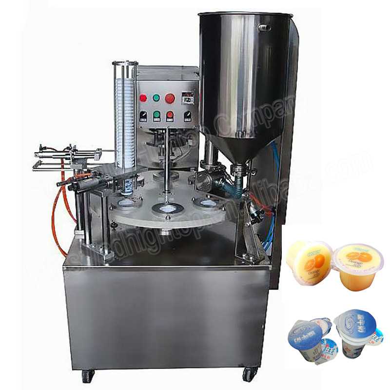 Ice Cream Rotary Cup Filling Sealing Machine Automatic Supplier China