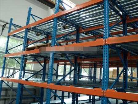 pallet live storage racking for cold storage