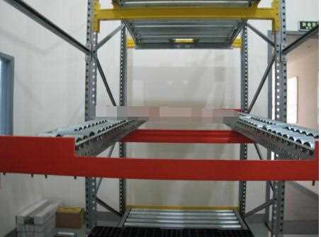 pallet live storage racking for cold storage