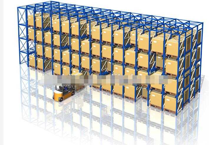 high density Ebay drive in warehouse racking system