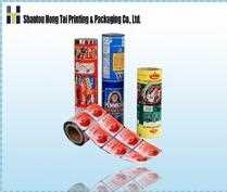 HT flexible laminated printing and packaging compound roll film for tomato paste