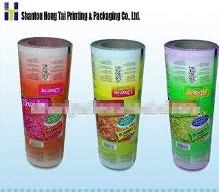 custom printed instant noodle plastic packaging film