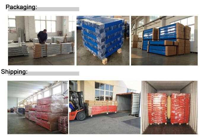Warehouse Work Steel Storage Platform