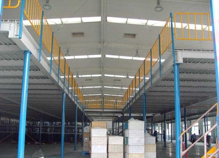 Warehouse Work Steel Storage Platform