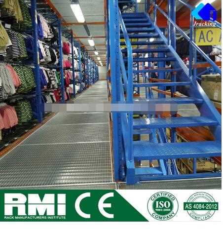 High Density Mezzanine Storage Shevling Racking