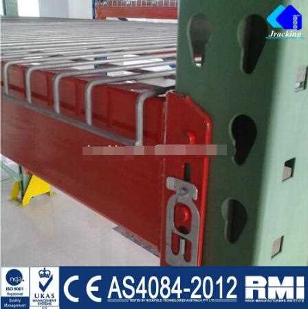Common Use Steel Teardrop Style Pallet Racking System
