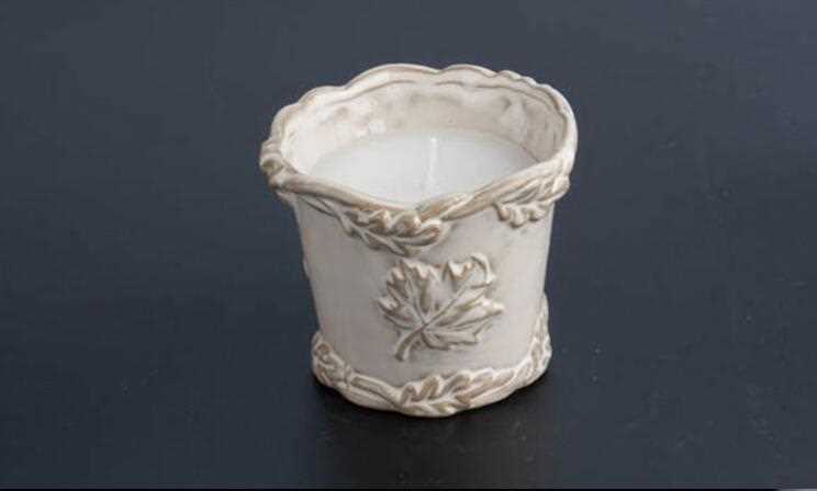 Ceramic art design festival lighting citronella candles