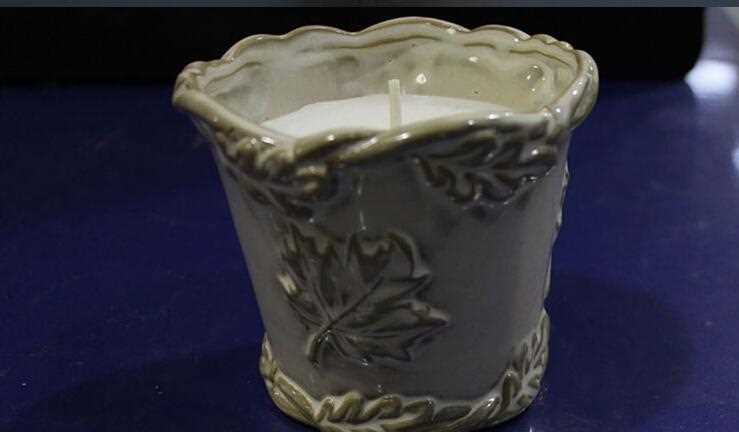 Ceramic art design festival lighting citronella candles
