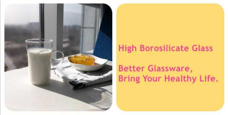 Handblown Lead Free Clear Customized Drinking Glass