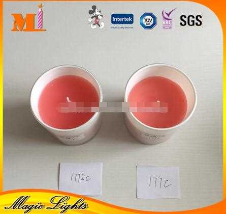 Personalized Excellent  Glass Religious Candles