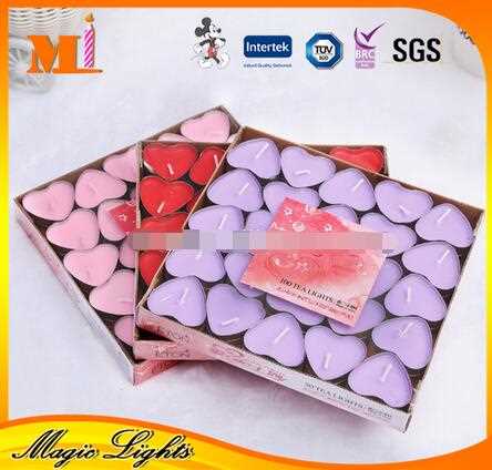 100% Cotton Cheap Colorful Tealight Candle