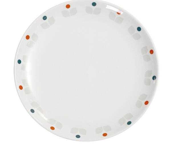 7inch durabble dinner plate with fresh printed