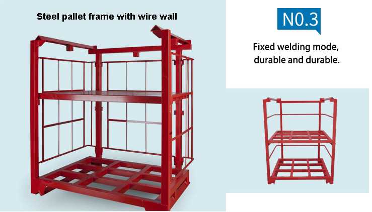 metal galvanized industrial vertical storage rack