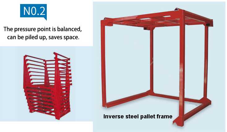 Professional design warehouse storage foldable stacking rack