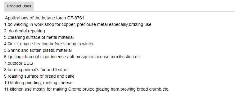 production description