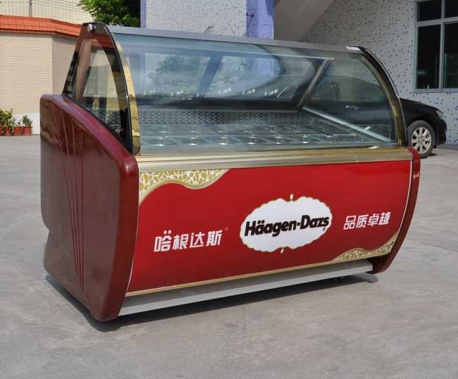 Ice cream showcase --Ms.Yan xi