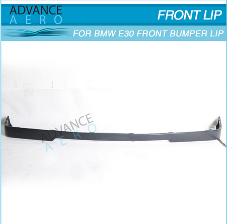 FOR 84 85 86 87 88 89 90 91 92 BMW E30 3-SERIES LOWER VALANCE OE MTECH STYLE FRONT BUMPER LIP SPOLIER BODY KIT PU
