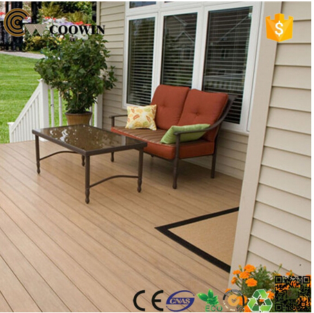 Modern house design WPC material wood cladding