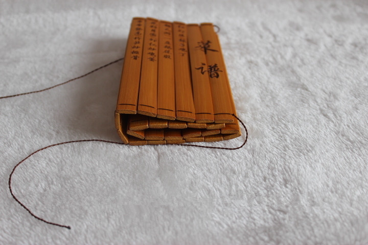 High quality bamboo menu / Chinese bamboo menu