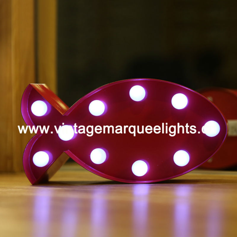 direct manufacturer of fairground distressed letter light