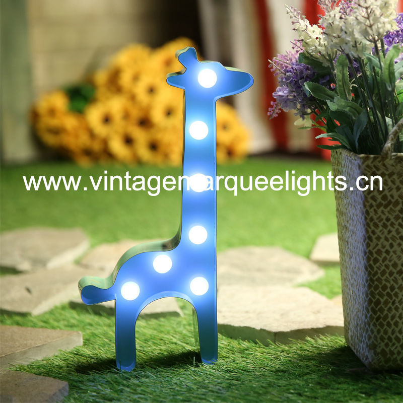 direct manufacturer of fairground distressed letter light