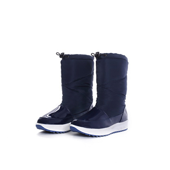 2015 Hot sales ladies nylon taffeta snow boots