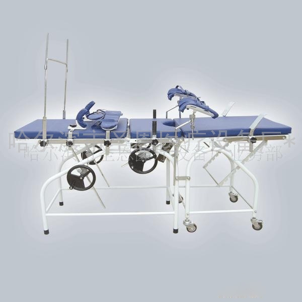Electric slant column operating table